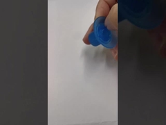 Mavi Renkli Poly Ve Kauçuk Çöp Kesme Makinesi 32 * 18mm Yüksek Ayak Çöpçüsü