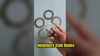 HEIDELBERG KATLAMA MAKİNESİ İÇİN STAHL BIÇAKLAR