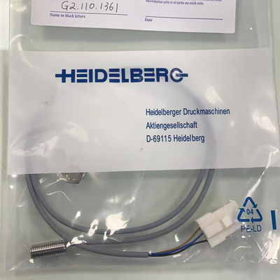 HD SM52 PM52 Battaniye Yıkama Sensörü G2.110.1361 Heidelberg SM/PM52 SM CD74 Ofset Baskı Makinesi Parçaları