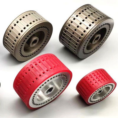 Şampanya Rengi Mbo Katlama Makinesi Emme Tekerleği Ofset Matbaa Parçaları