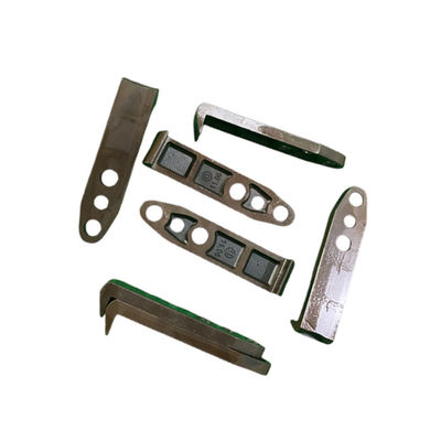 70mm X 16 X 5mm Kahverengi Çelik Yakalayıcı Offset Baskı için 6mm Orta Delik