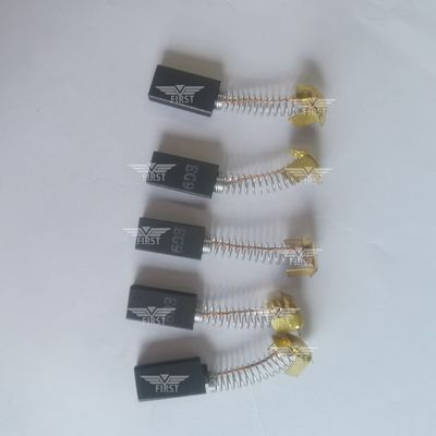 Baskı makinesi için 10*6*20mm Karbon fırça - Komori Roland ile uyumlu çelik/plastik malzeme