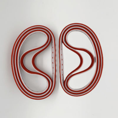 F4.614.891f Kırmızı Emme Kayışı 245mmx10mm Ofset Baskı Makinesi Parçaları