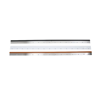 Beyaz Yıkama Bıçakları KOMORI L40/S40 Uzunluk 1110mm 15 Delik Matbaa Yedek Parçaları