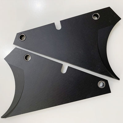 Roland 700 Mürekkep Kanalı Uç Blokları Ofset Baskı Makine Parçaları İçin Koyu Gri Renkli Uç Plakası