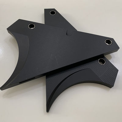 Roland 700 Mürekkep Kanalı Uç Blokları Ofset Baskı Makine Parçaları İçin Koyu Gri Renkli Uç Plakası