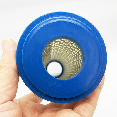 Beyaz 245*65*30mm, yüksek kaliteli kağıt ve Heidelberg baskı makinesi yedek parçaları için çelik tel ile yağ filtresi