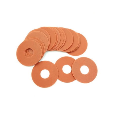 Ofset Baskı Makinesi Yedek Parçaları için Kırmızı veya Turuncu Kauçuk Enayi 38x13x1mm