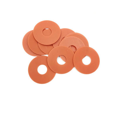 Ofset Baskı Makinesi Yedek Parçaları için Kırmızı veya Turuncu Kauçuk Enayi 38x13x1mm