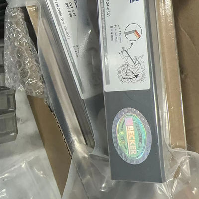 Kompresör için Siyah Karbon Kanatlı Levha 130 X 52 X 5mm Grafit Lameller Son Blok