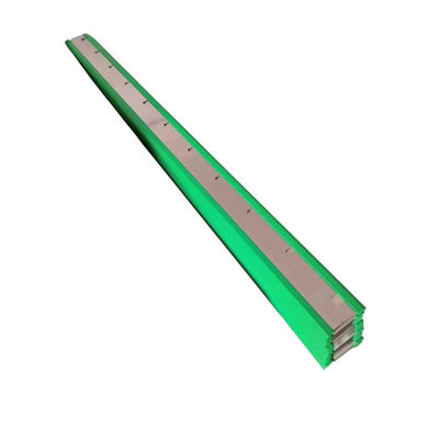 Yeşil Renk SM102 CD102 Kompatibel Kauçuk Yıkama Blade Offset Baskı için Polyurethane/Kausik/Çelik Malzemesi ile