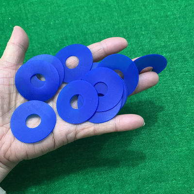 38x15x0.8mm Mavi Renkli Ofset Baskı Makinesi Depolama Parçaları için Düz Kauçuk Emicisi