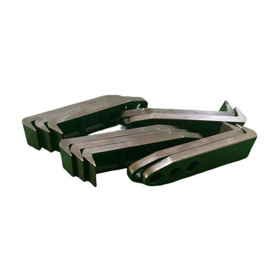70mm X 16 X 5mm Kahverengi Çelik Yakalayıcı Offset Baskı için 6mm Orta Delik