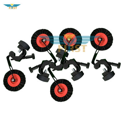 Heidelberg Siyah Tekerlek Fırçası Desteği Metal Sm74 Baskı Parçaları OEM Mevcut