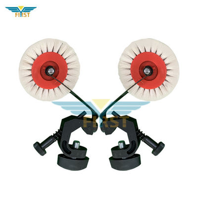 Sert Beyaz C4.320.104F Yüzey İşleme Offset Baskı Parçaları için fırça tekerleği