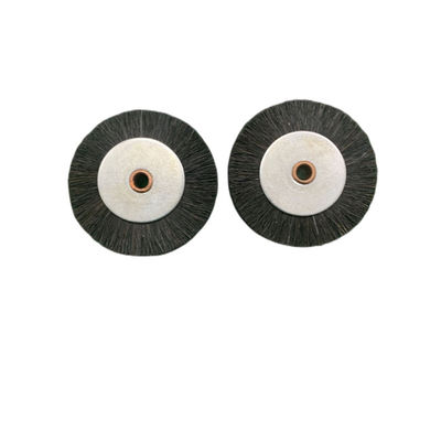 6 * 40mm Sert fırça Çark yazıcı makine besleyici fırça uzun kullanım ömrü için yüksek kaliteli plastikle