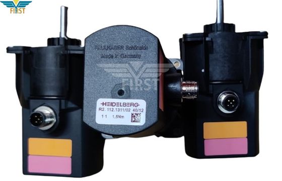1.5Nm siyah vitesli motor R2.122.1311 Heidelberg Motors Offset Baskı yedek parçaları