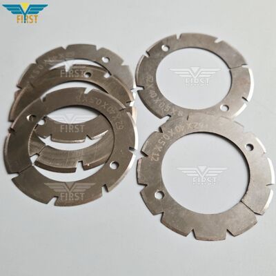 Beyaz çelikten Heidelberg-Stahl Katlama Makinesi Kesme Bıçakları - Giyim Direnci için U şekilli ve V şekilli seçenekler