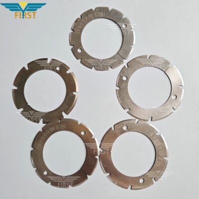 Heidelberg Stahl Katlama Makinesi Kesme Bıçakları Beyaz Çelik U şeklinde/ V şeklinde Seçenekler