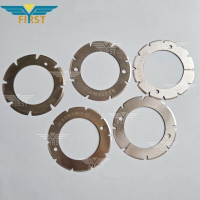 Heidelberg Stahl Katlama Makinesi Kesme Bıçakları Beyaz Çelik U şeklinde/ V şeklinde Seçenekler