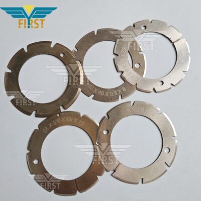 Heidelberg Stahl Katlama Makinesi Kesme Bıçakları Beyaz Çelik U şeklinde/ V şeklinde Seçenekler