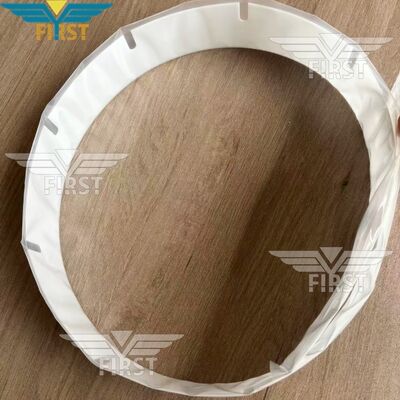 Roland 700 için yıkama bıçağı 1102 × 56 × 1 mm boyutları ve yüksek plastikte 13 delik
