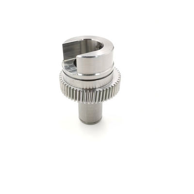 Açık Gri Dişli Kafası Sm102 Mil Dingil Başkanı Ofset Rulman 56x65mm