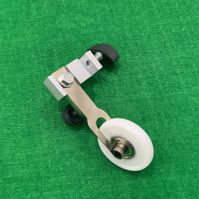 Destek Baskı Makinesi Parçaları ile Beyaz Kauçuk Sert Tekerlekler 6 X 60mm 8 X 60mm