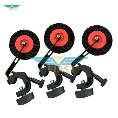 Heidelberg Siyah Tekerlek Fırçası Desteği Metal Sm74 Baskı Parçaları OEM Mevcut
